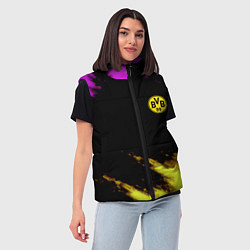 Женский жилет Borussia Dortmund sport, цвет: 3D-красный — фото 2