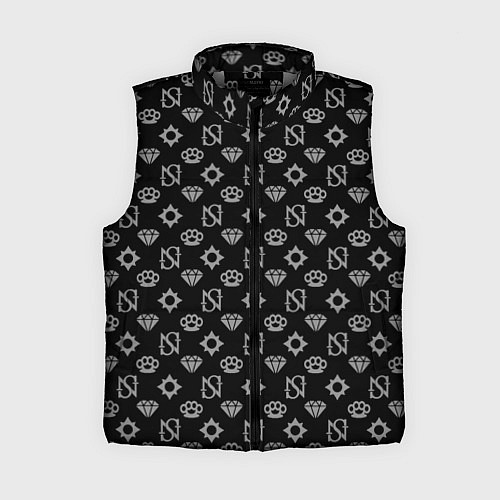 Женский жилет Sessanta Nove pattern / 3D-Светло-серый – фото 1
