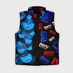 Женский жилет Poppy Playtime games, цвет: 3D-светло-серый