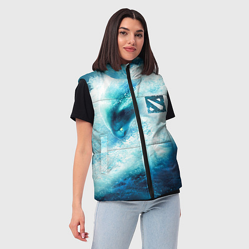 Женский жилет Dota 2 - Morphling / 3D-Красный – фото 3