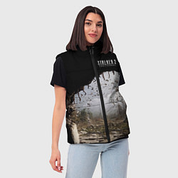 Женский жилет STALKER 2 выход из тоннеля, цвет: 3D-красный — фото 2