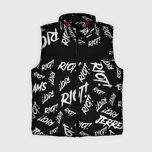 Женский жилет Paramore alllogo / 3D-Красный – фото 1