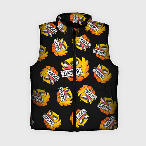 Женский жилет Матершинная утка / 3D-Черный – фото 1