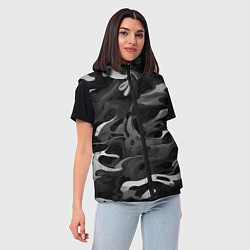 Женский жилет Неукротимый графит, цвет: 3D-красный — фото 2