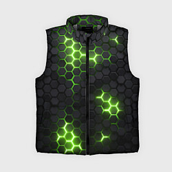 Женский жилет Неоновый зеленый