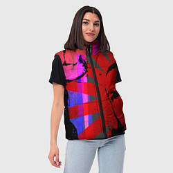 Женский жилет Красный удар, цвет: 3D-светло-серый — фото 2
