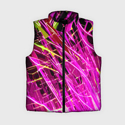 Женский жилет Розовые энергетические линии
