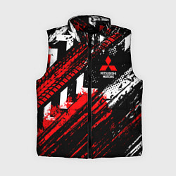 Женский жилет Mitsubishi - sport style, цвет: 3D-красный