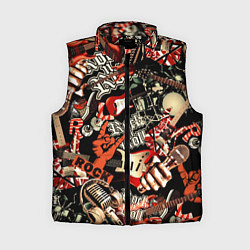 Женский жилет Рок патерн