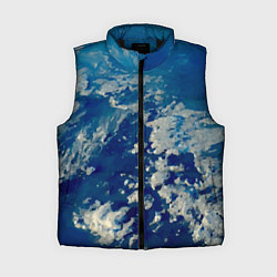 Женский жилет Небо Земли - star dust, цвет: 3D-черный
