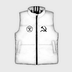 Женский жилет СССР гост три полоски