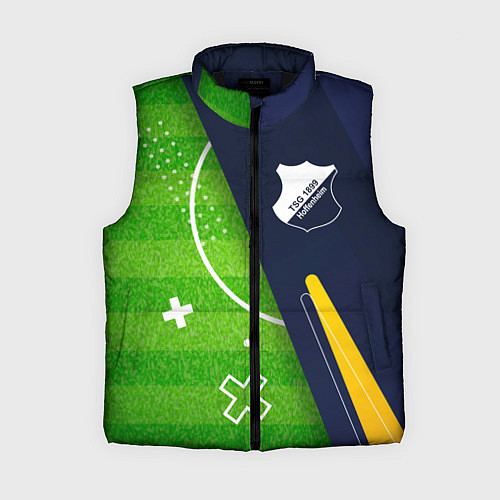 Женский жилет Hoffenheim football field / 3D-Черный – фото 1