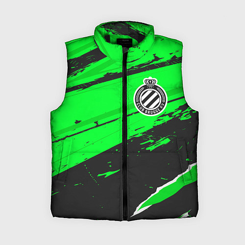 Женский жилет Club Brugge sport green / 3D-Черный – фото 1