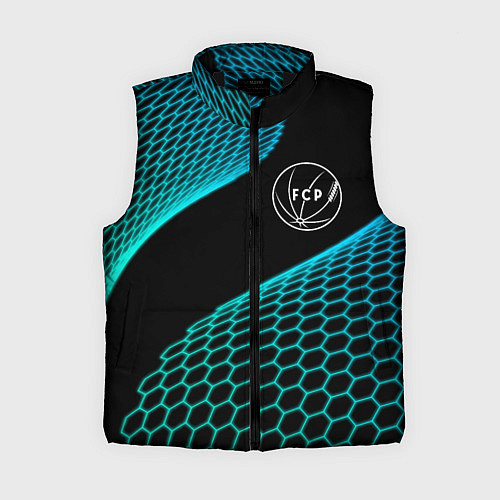 Женский жилет Porto football net / 3D-Черный – фото 1