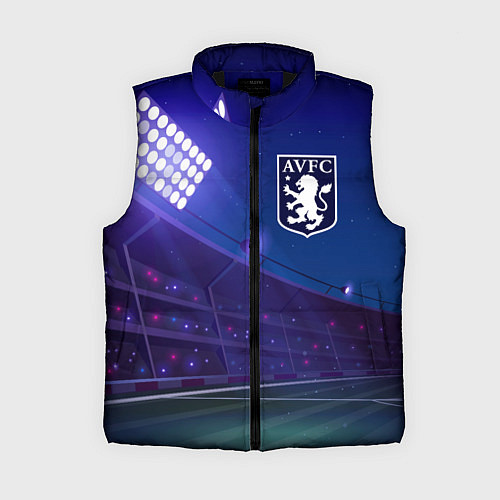 Женский жилет Aston Villa ночное поле / 3D-Черный – фото 1