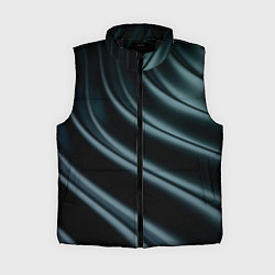Женский жилет Темная волна