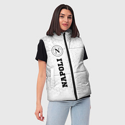 Женский жилет Napoli sport на светлом фоне по-вертикали, цвет: 3D-черный — фото 2