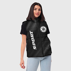 Женский жилет Yamaha sport metal, цвет: 3D-черный — фото 2