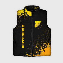Женский жилет Hoffenheim - gold gradient вертикально