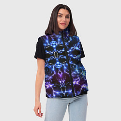 Женский жилет Электрический разряд, цвет: 3D-светло-серый — фото 2