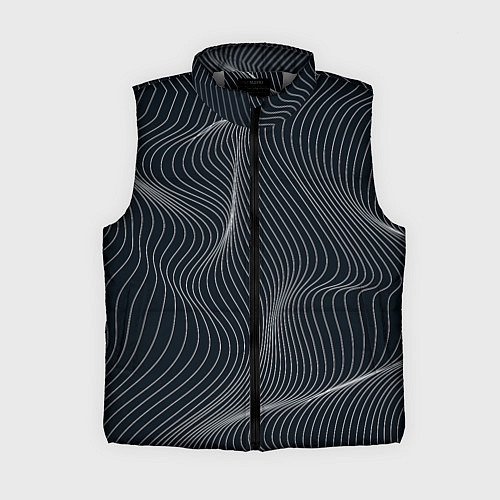Женский жилет Черная аннигиляция / 3D-Светло-серый – фото 1