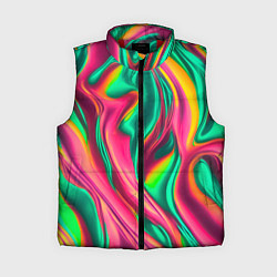 Женский жилет Неоновый голографик
