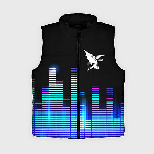 Женский жилет Black Sabbath эквалайзер / 3D-Черный – фото 1