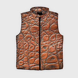 Женский жилет Змеиная шкура текстура