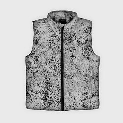 Женский жилет Текстура камень светло-серый