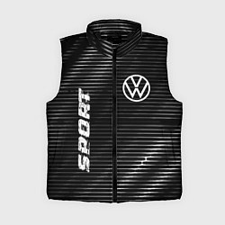 Женский жилет Volkswagen sport metal, цвет: 3D-черный