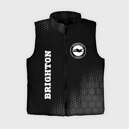 Женский жилет Brighton sport на темном фоне вертикально / 3D-Черный – фото 1