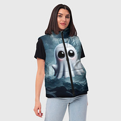 Женский жилет Привидениус, цвет: 3D-светло-серый — фото 2