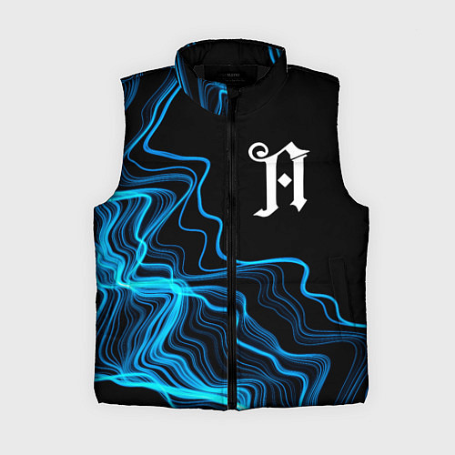 Женский жилет Architects sound wave / 3D-Черный – фото 1