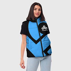 Женский жилет Cloud9 - fan art, цвет: 3D-черный — фото 2