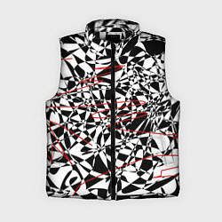 Женский жилет Графика, цвет: 3D-черный