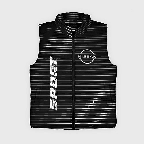 Женский жилет Nissan sport metal / 3D-Черный – фото 1