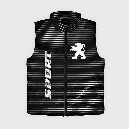 Женский жилет Peugeot sport metal / 3D-Черный – фото 1