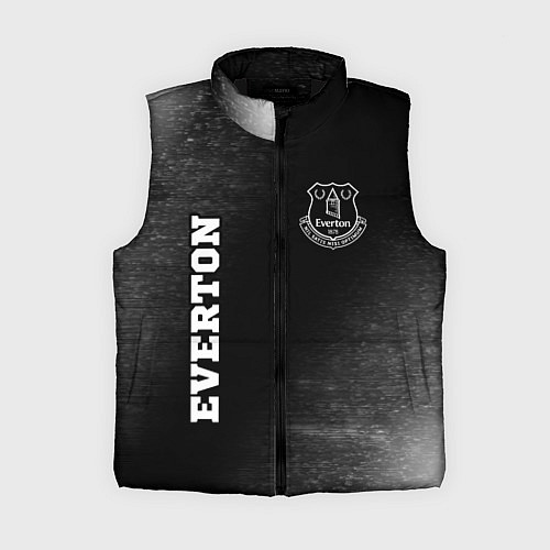 Женский жилет Everton sport на темном фоне вертикально / 3D-Черный – фото 1