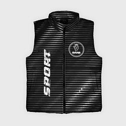 Женский жилет Saab sport metal, цвет: 3D-черный