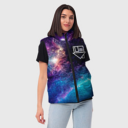 Женский жилет The Neighbourhood space rock, цвет: 3D-черный — фото 2