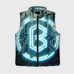 Женский жилет Неоновая вывеска - свечение