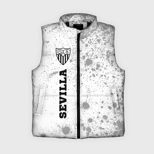 Женский жилет Sevilla sport на светлом фоне по-вертикали / 3D-Черный – фото 1