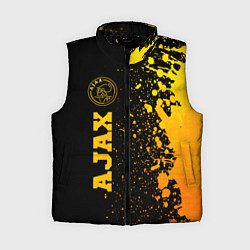 Женский жилет Ajax - gold gradient по-вертикали