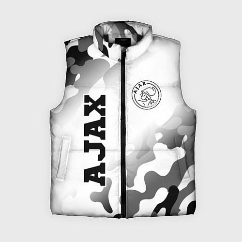 Женский жилет Ajax sport на светлом фоне вертикально / 3D-Черный – фото 1