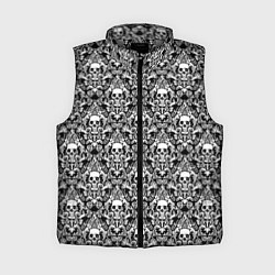 Женский жилет Skull patterns, цвет: 3D-светло-серый