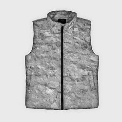 Женский жилет Серая кирпичная стена
