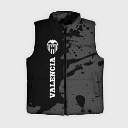 Женский жилет Valencia sport на темном фоне по-вертикали