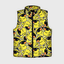 Женский жилет Уточки в очках