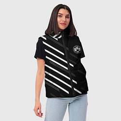 Женский жилет Borussia sport fc, цвет: 3D-светло-серый — фото 2