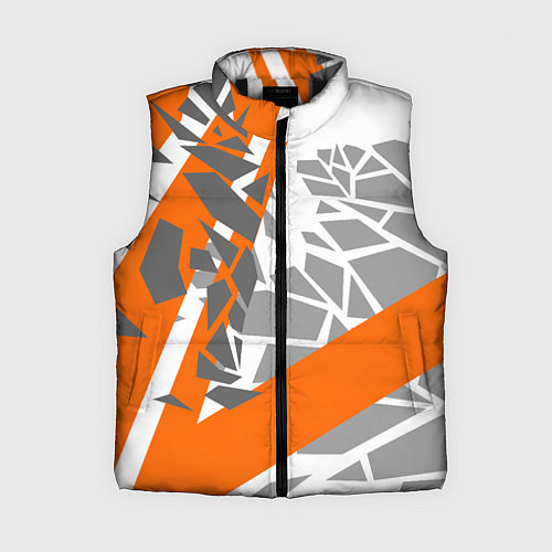 Женский жилет Racing texture / 3D-Черный – фото 1